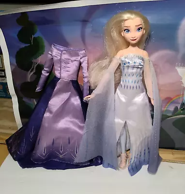 Disney Frozen II Elsa Musical Adventure Singing Fashion Doll Pre Owned • $7.50