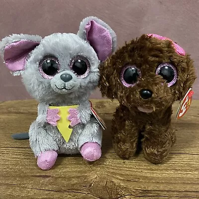 Ty Beanie Boos Lot Of 4 Madde Squeaker Zippy Ice Cube • $33