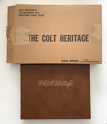 The Colt Heritage - Custom Limited Edition Autographed By R.L. Wilson In Box • $149.99