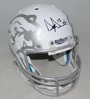 Dak Prescott Signed Mississippi State Bulldogs Matte White Full Size Helmet Jsa • $399