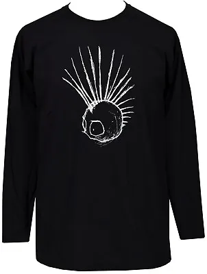 Zombie Kids Mens Gothic Long Sleeve T-Shirt 90s Punk Rocker Mohawk Emo 2000's • £22.95