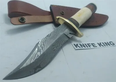 Custom Crafted KNIFE KING'S Damascus Steel Jungle Dagger Knife • $37