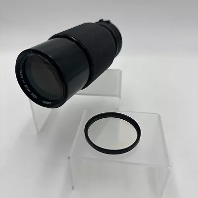 Canon FD 70-210mm F/4 FD Zoom Lens For Canon FD Mount W/ Filter Tested • $37.49
