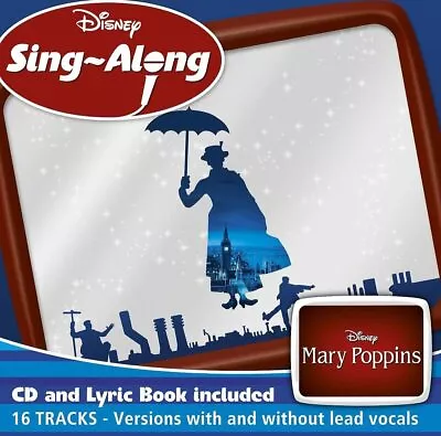 £3.99 • Buy MARY POPPINS SING-ALONG CD + Lyric Book Included DISNEY Spoon Full Of Sugar+moer