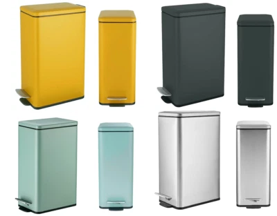 £26.45 • Buy New Steel 15l Pedal Bin Kitchen Waste 