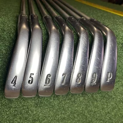 Callaway X FORGED 2009 Iron Set 4-Pw SteelFiber I70 Stiff Flex Shaft Mens Right • $189.99