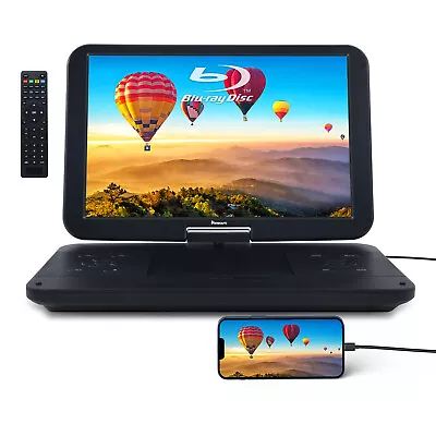 17.5  Portable Blu-Ray DVD Player 1080P Video Dolby Audio Region Free USB SD MP4 • $263.34