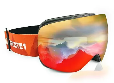 180 Degree UV Protectant Snowboard And Ski Goggles For Men And Women • $29.99