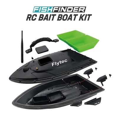 Flytec 2011-5 Remote Control RC Fishing Bait Boat 1.5kg Loading KIT Version C9R9 • $224.82