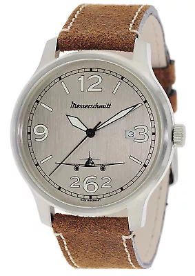 Messerschmitt Aviator Watch For Men's ME-42-ALU-L • $352.51