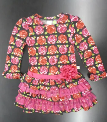 Girls Dollie & Me Floral Dress Size 4 • $12.88