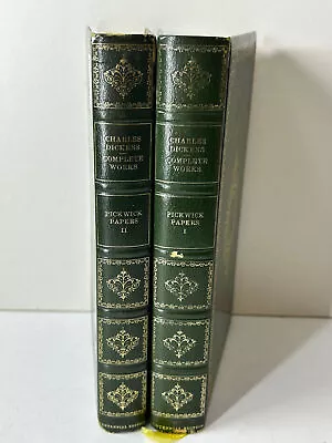 Charles Dickens Complete Works Pickwick Papers Volumes 1 And 2 (1967 Heron Books • £19.99