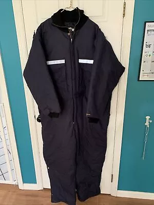 Ultimate Workwear  Blizzard Proof Insulated Snow Suit Ski Suit Zipper Hood 3XL • $100