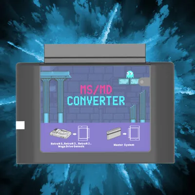 MS To MD Game Card Converter Fun MS/MD Converter For Master System For Megedrive • £10.30