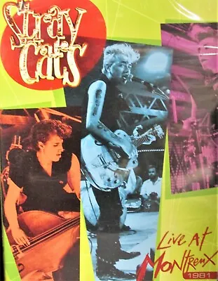 Stray Cats: Live At Montreux 1981 NEW DVDConcert15 Tracks Rock This TownStrut • $7.49