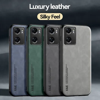 Shockproof Magnetic Leather TPU Case Cover For Oppo R17 Pro A7 A12 A5S A7X F9 A9 • $8.79