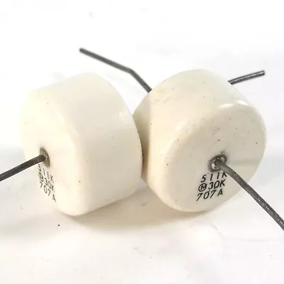 Lot Of 2 Murata High Voltage Axial Lead Capacitors 511K Series 510pF 10% 30KV • $33.99