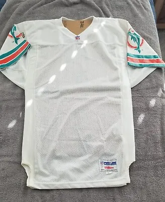 Wilson Sport Authentic Proline 1990's NFL Miami Dolphins Blank Jersey Size 42 • $90