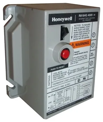 NEW Honeywell R8184G4009/U HEATER OIL BURNER CONTROL 4871893 • $142.99