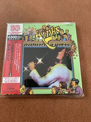 The Kinks Everybody's In Show-biz Japan Cd K2 Hd Remastering Mini-lp Packaging • $25