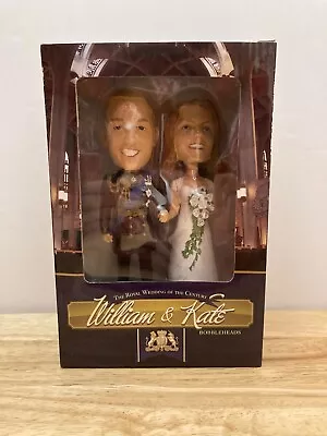 Prince William And Kate Middleton  The Royal Wedding  Commemorative Bobblehead • £19.45