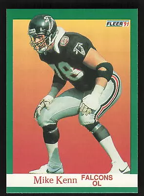 1991 Fleer Mike Kenn #206 Atlanta Falcons • $1.49