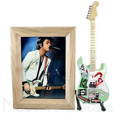 Miniature BILLIE JOE ARMSTRONG With Free Stand + PHOTO 5X7 Green Day • $25.67