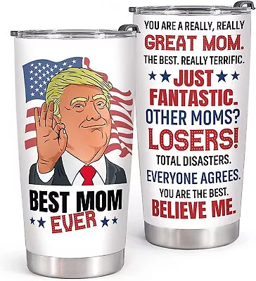 Mothers Day Gifts For Mom From Daughter Son Insulated Donald Trump Mug Tumbler  • $34.99