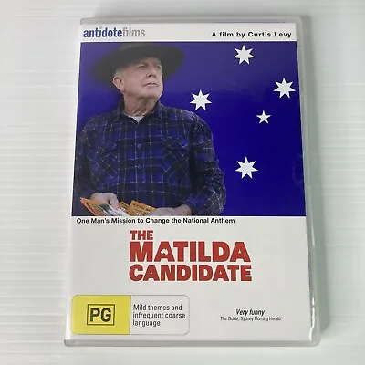 The Matilda Candidate DVD Region 4 - Australian Doco Movie - Free Post AUS • $12.84