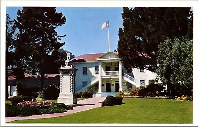 Colton Hall Monterey Santa Barbara WB Postcard UNP VTG Taylorchrome Unused • $3