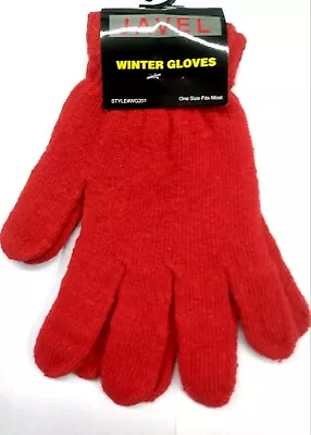 Choose Color- Magic Stretch Unisex Knit Glove  Winter Warm One Size Fits Most • $2.99