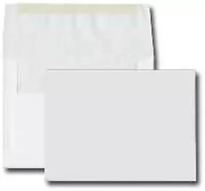 A6 Invitation Envelope - 24# White (4 3/4 X 6 1/2) - Announcement Envelope Serie • $76.99