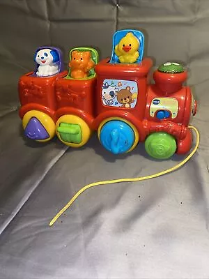 VTech Roll & Surprise Animal Train Music And Pop Ups • $7.49