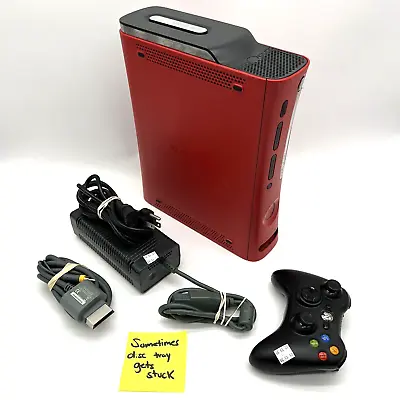 $125.96 • Buy Xbox 360 Elite Resident Evil 5 Limited Edition Red Console Bundle (TESTED)