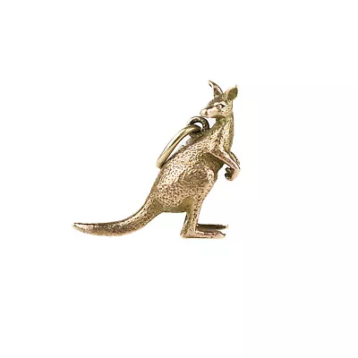 Vintage 9ct Rose Gold Detailed Kangaroo Charm • $155