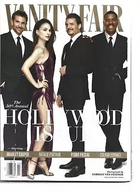 Pedro Pascal Natalie Portman Bradley Cooper VANITY FAIR March 2024 Hollywood Iss • $4