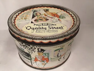 £8.99 • Buy Vintage Retro Mid Century Mackintosh’s Quality Street Tin EMPTY  Made In England