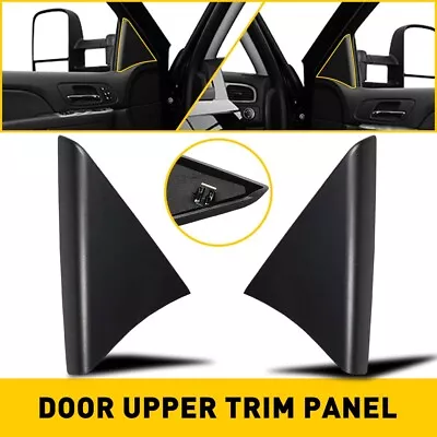 2 PCS Front Door Upper Trim Panel For 2007-2014 Chevy Suburban 1500 2500 & Tahoe • $23.99