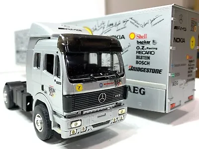 RARE RETIRED Eligor Mercedes Benz AMG DTM Berlin 2000 Transporter Truck  1/43 • $249.99