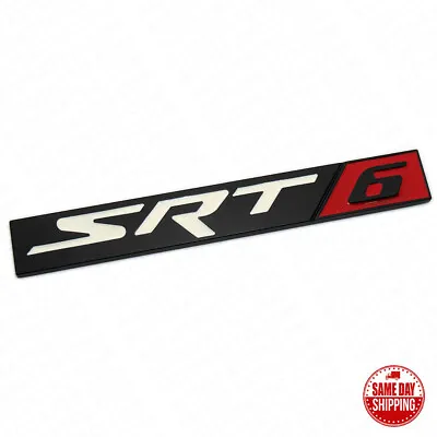 $12.99 • Buy For Dodge Chrysler SRT6 Trunk Badge Fender Emblem Sport Decorate