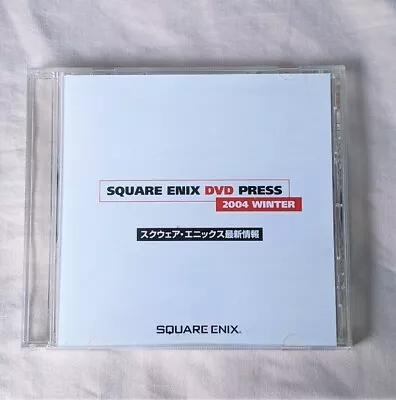 SQUARE ENIX 2004 WINTER PRESS KIT Promo DVD Ft. Before Crisis: Final Fantasy VII • $18.39