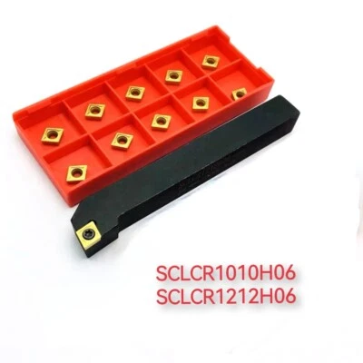 Set Utensili Tornio SOGI UPL-09 - 9 Pezzi Con Inserti In Metallo Duro, Stelo 12mm - Foto 11