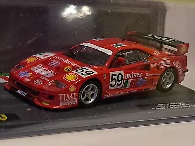 1/43 Scale Ferrari F40 GTE 24h Le Mans 1996 Model Car  • £24.99