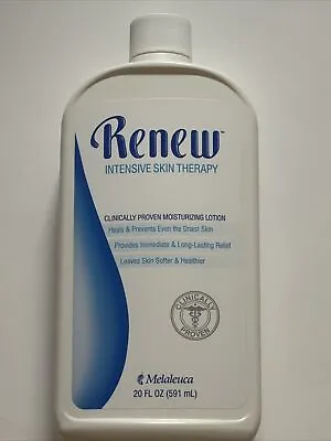 Melaleuca Renew Intensive Skin Therapy Lotion 20 Oz NEW SEALED • $43
