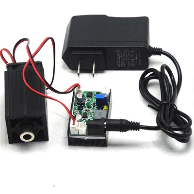 $200.74 • Buy Adjustable 520nm 1W Green Laser Diode Module Dot/Line/Cross Beam W/ 12V Adapter