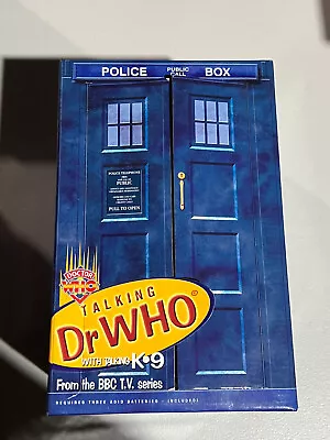 Talking Doctor Who Action Figure With Talking K9 Product Enterprises 2003 NIB • $139.99