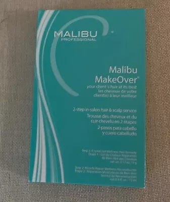 Malibu 2000 Makeover Kit - Power Protein Builder & Crystal Gel Treatment Packs • $8.99