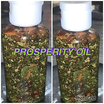 Prosperity Oil.  Good Fortune Money Drawing Hoodoo Pagan Wiccan • $17.77