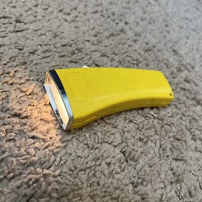 Vintage 80s Duracell Durabeam Compact Flashlight Yellow Military • $8.50