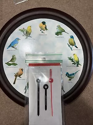 Audubon Society Bird Clock Parts Clock Hands Vintage 1998. CLOCK HANDS ONLY. • $8